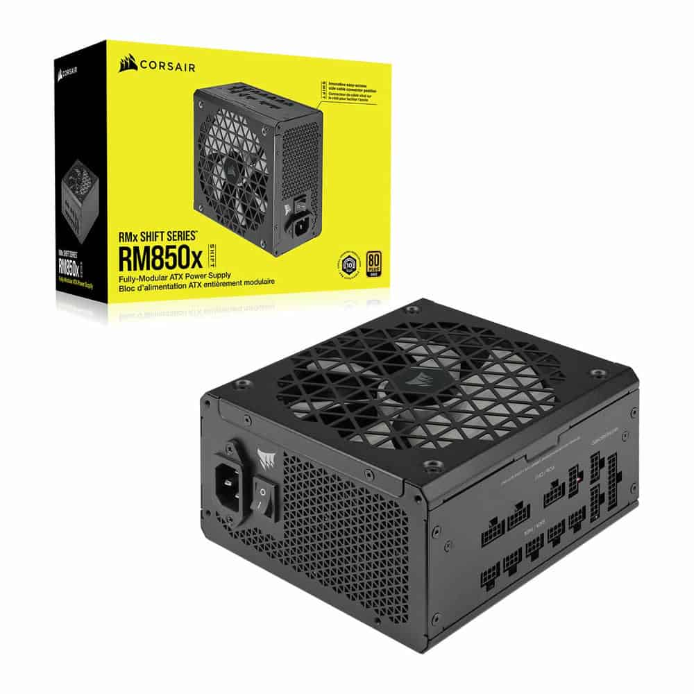 Corsair RMx SHIFT Series 850W 80+ Gold PCIe 5 Fully Modular ATX3.0 Power Supply/PSU